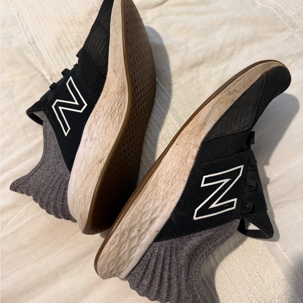 New Balance Black and Gray Athletic Shoes